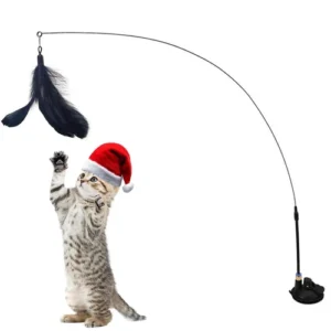 Interactive Cat Teaser Wand Toy