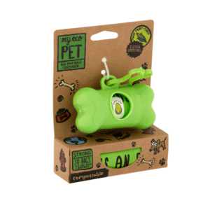 Dog Waste Bag Dispenser with 2 Rolls